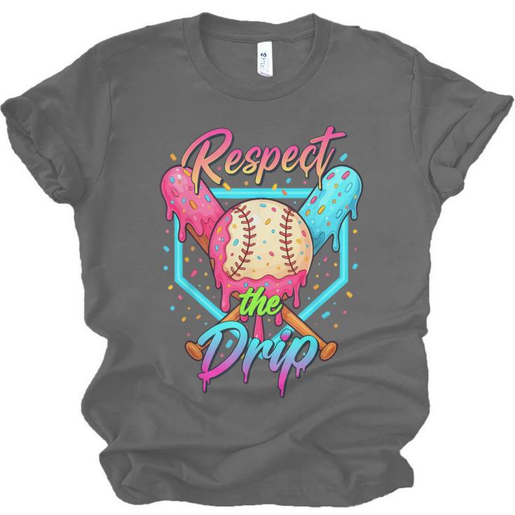 Baseball Ice Cream Drip Number 67 Player 67 Respect The Drip Unisex Jersey T-Shirt Baseball Ice Cream Drip Number 67 Player 67 Respect The Drip Unisex Jersey T-Shirt