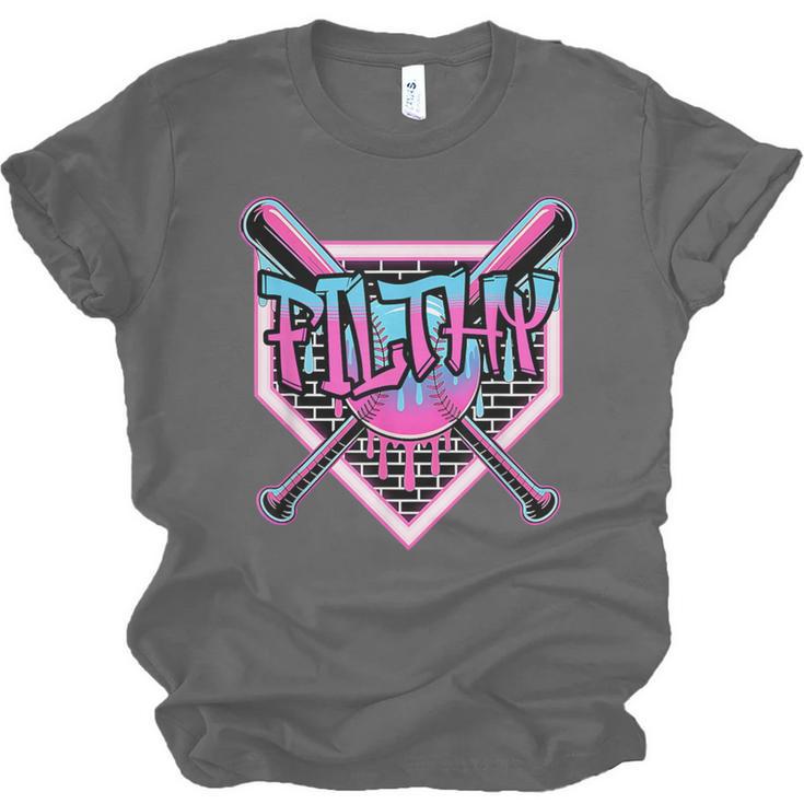 Baseball Ice Cream Drip Pitcher Filthy Unisex Jersey T-Shirt