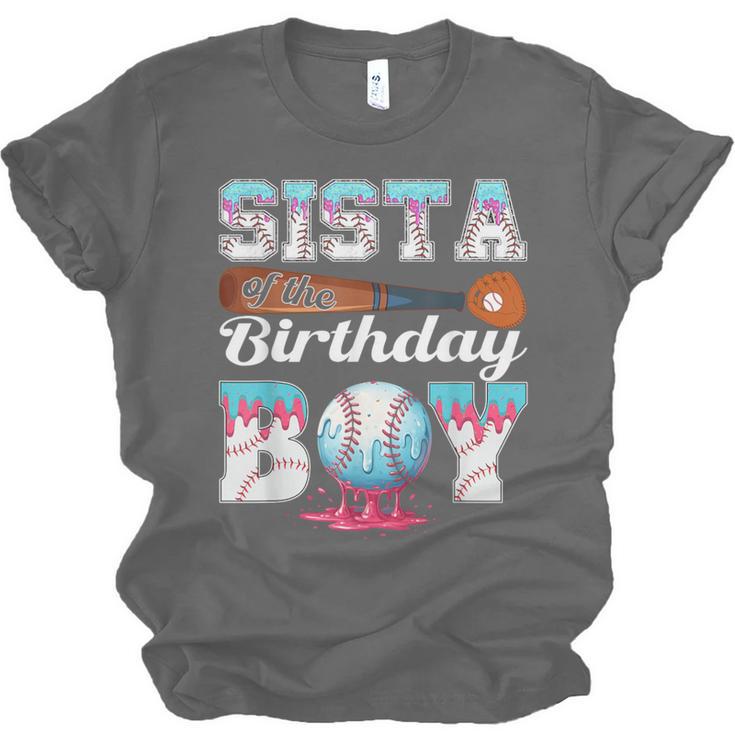 Baseball Ice Cream Drip Sista Of The Birthday Boy Unisex Jersey T-Shirt Baseball Ice Cream Drip Sista Of The Birthday Boy Unisex Jersey T-Shirt