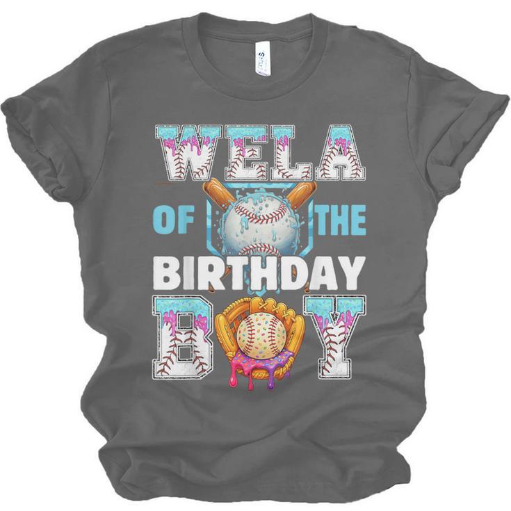 Baseball Ice Cream Drip Wela Of The Birthday Boy Unisex Jersey T-Shirt