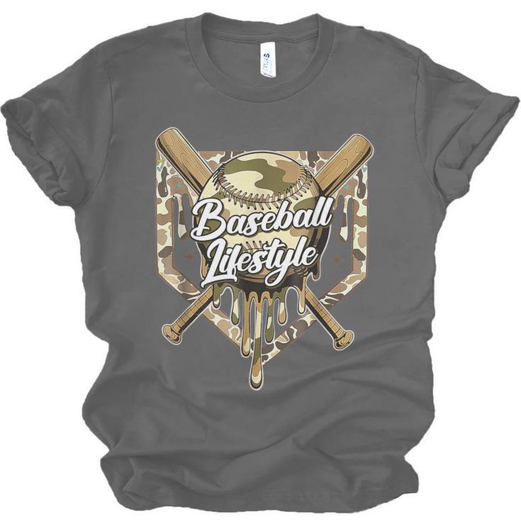 Baseball Life Lifestyle Home Plate Camo Ice Cream Drip Kids Unisex Jersey T-Shirt Baseball Life Lifestyle Home Plate Camo Ice Cream Drip Kids Unisex Jersey T-Shirt