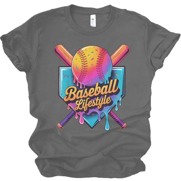 Baseball Lifestyle Drip Icecream Unisex Jersey T-Shirt