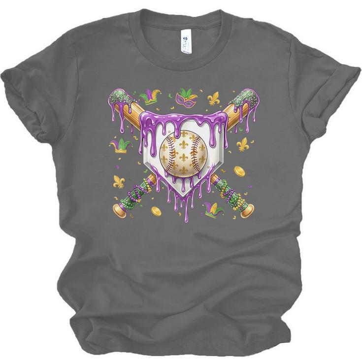 Baseball Mardi Gras Carnival Party Mask Ice Cream Drip Boys Unisex Jersey T-Shirt Baseball Mardi Gras Carnival Party Mask Ice Cream Drip Boys Unisex Jersey T-Shirt