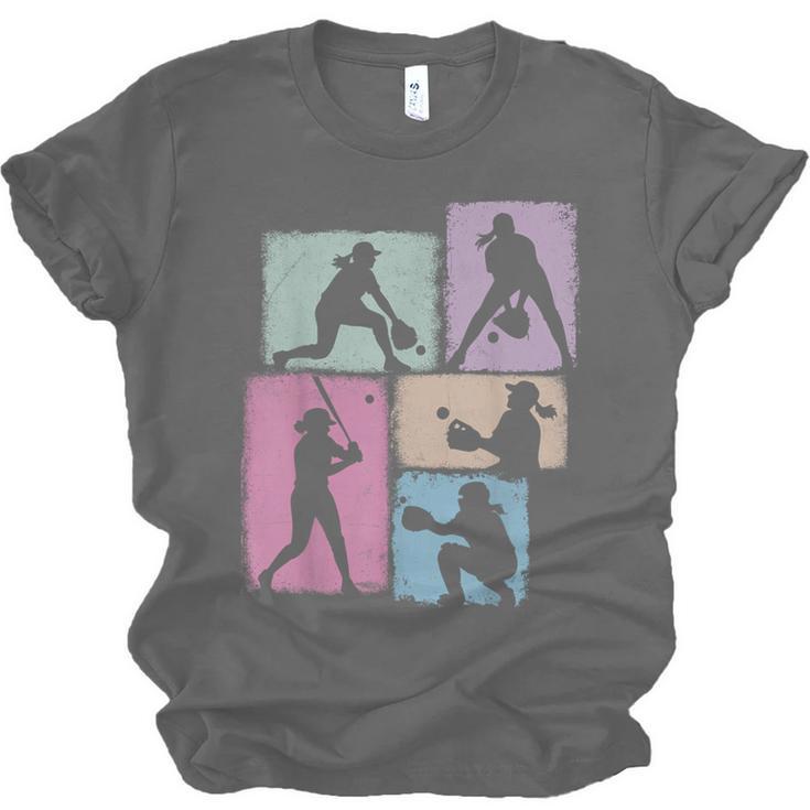 Baseball Player Collage Women Kids Coach Youth Girl Unisex Jersey T-Shirt Baseball Player Collage Women Kids Coach Youth Girl Unisex Jersey T-Shirt