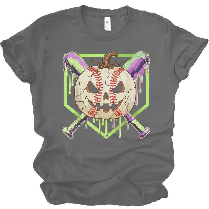 Baseball Pumpkin Halloween Baseball Drip Spooky Halloween Unisex Jersey T-Shirt Baseball Pumpkin Halloween Baseball Drip Spooky Halloween Unisex Jersey T-Shirt