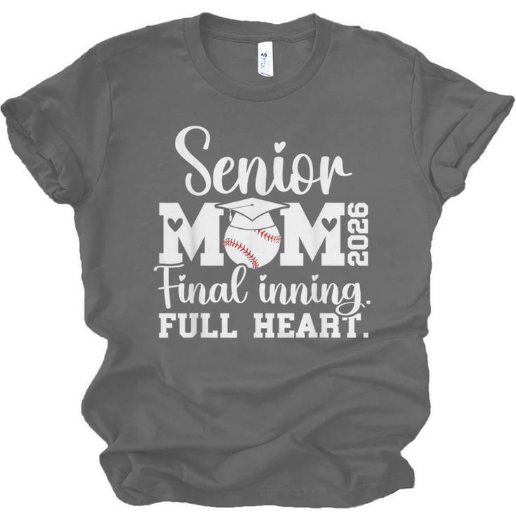 Baseball Senior Mom 2026 Final Inning Baseball Senior Mama Unisex Jersey T-Shirt Baseball Senior Mom 2026 Final Inning Baseball Senior Mama Unisex Jersey T-Shirt