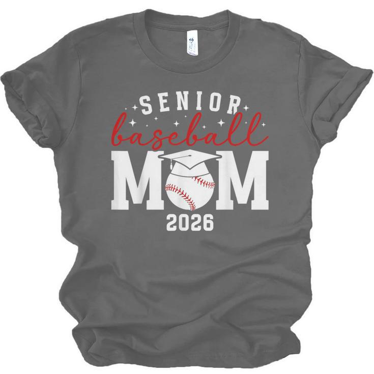 Baseball Senior Mom Of A Senior Baseball Player Mom 2026 Unisex Jersey T-Shirt