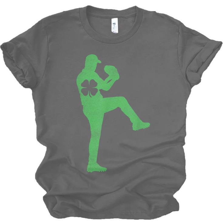 Baseball Shamrock St Patrick's Day Saint Paddy's Unisex Jersey T-Shirt Baseball Shamrock St Patrick's Day Saint Paddy's Unisex Jersey T-Shirt