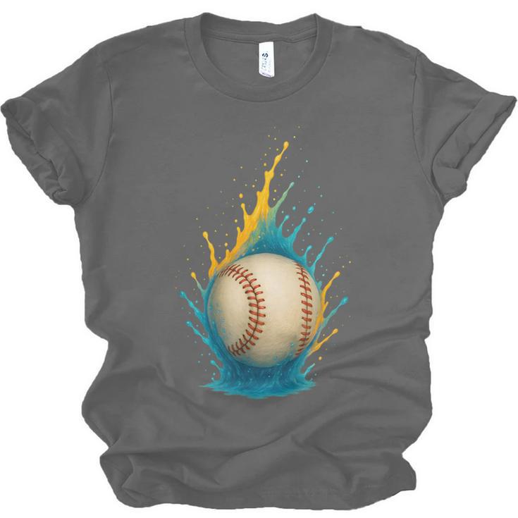 Baseball Splash Team Player For Kids Men Women Unisex Jersey T-Shirt Baseball Splash Team Player For Kids Men Women Unisex Jersey T-Shirt