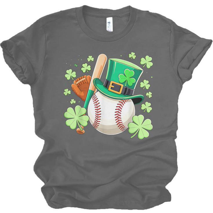 Baseball St Patricks Day Lucky Baseball Player Shamrock Unisex Jersey T-Shirt Baseball St Patricks Day Lucky Baseball Player Shamrock Unisex Jersey T-Shirt