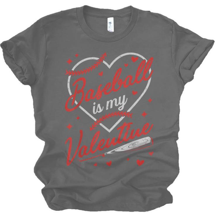 Baseball Is My Valentine Coach Player Lovers Cool Sport Love Unisex Jersey T-Shirt Baseball Is My Valentine Coach Player Lovers Cool Sport Love Unisex Jersey T-Shirt