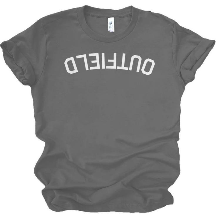 BaseballSoftball Upside Down Outfield Unisex Jersey T-Shirt BaseballSoftball Upside Down Outfield Unisex Jersey T-Shirt