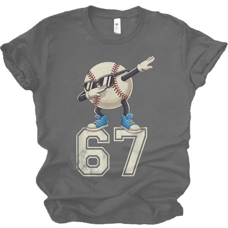 Boys Kids 67 Six Seven Sunglasses Dabbing Baseball Lover Unisex Jersey T-Shirt Boys Kids 67 Six Seven Sunglasses Dabbing Baseball Lover Unisex Jersey T-Shirt