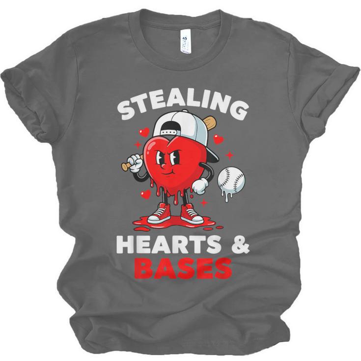 Boys Valentines Baseball Drip Icecream Stealing Hearts Kids Unisex Jersey T-Shirt Boys Valentines Baseball Drip Icecream Stealing Hearts Kids Unisex Jersey T-Shirt