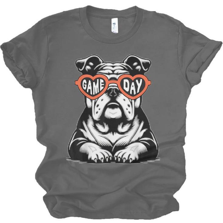 Bulldog Mascot Sports Fan Football Basketball Baseball Unisex Jersey T-Shirt Bulldog Mascot Sports Fan Football Basketball Baseball Unisex Jersey T-Shirt