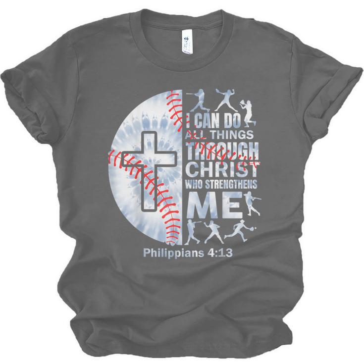 Christian Baseball Men Boy Player Team Religious Philippians Unisex Jersey T-Shirt