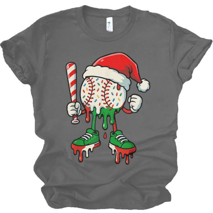 Christmas Baseball Drip For Boys Ice Cream Drip Baseball Unisex Jersey T-Shirt Christmas Baseball Drip For Boys Ice Cream Drip Baseball Unisex Jersey T-Shirt