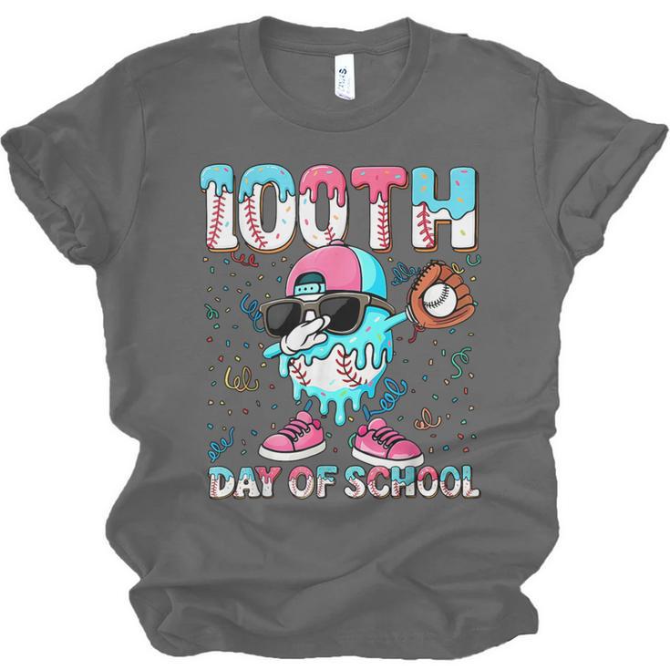 Dabbing Drippy 100th Days Of School Baseball Ice Cream Drip Unisex Jersey T-Shirt Dabbing Drippy 100th Days Of School Baseball Ice Cream Drip Unisex Jersey T-Shirt