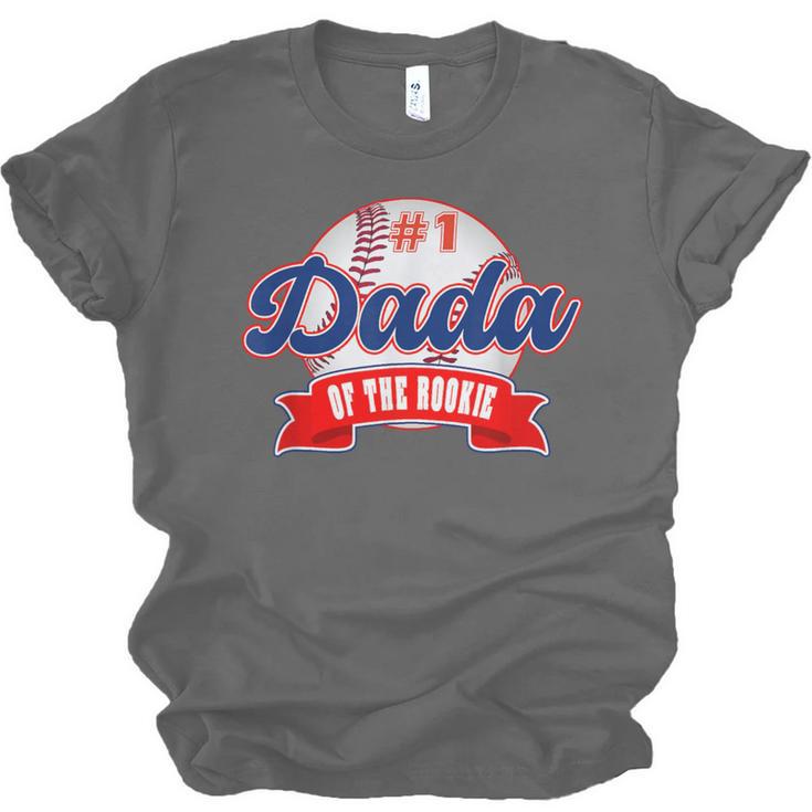 Dada Rookie Of Year 1st Birthday Baseball Theme Matching Unisex Jersey T-Shirt