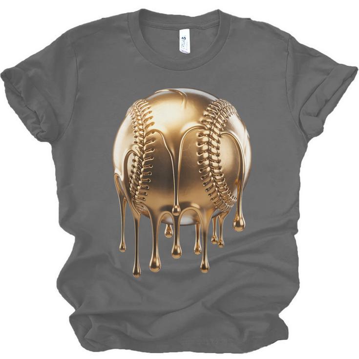 Dripping Gold Drip Baseball Game Day Player Coach Baller Unisex Jersey T-Shirt Dripping Gold Drip Baseball Game Day Player Coach Baller Unisex Jersey T-Shirt