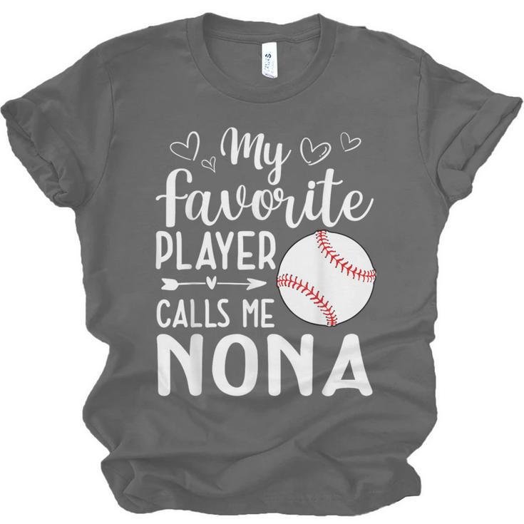 My Favorite Player Calls Me Nona Baseball Player Unisex Jersey T-Shirt My Favorite Player Calls Me Nona Baseball Player Unisex Jersey T-Shirt