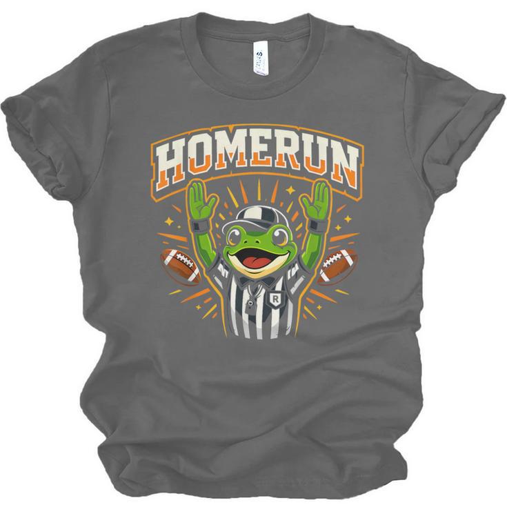 Football Referee Touchdown Baseball Homerun Frog Unisex Jersey T-Shirt Football Referee Touchdown Baseball Homerun Frog Unisex Jersey T-Shirt