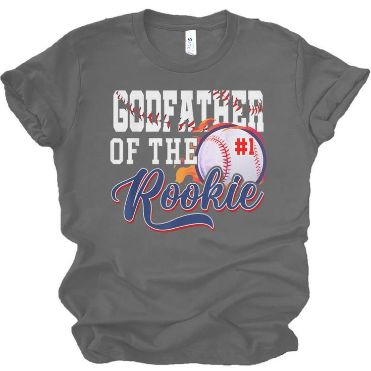 Godfather Rookie Of Year 1st Birthday Baseball Theme Unisex Jersey T-Shirt