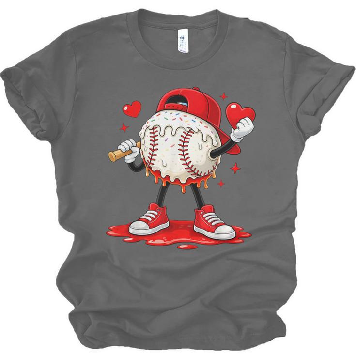 Kids Valentine Baseball Boys Valentines Day Tee Unisex Jersey T-Shirt Kids Valentine Baseball Boys Valentines Day Tee Unisex Jersey T-Shirt