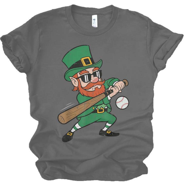 Leprechaun Baseball St Patricks Day Saint Pattys Men Boys Unisex Jersey T-Shirt Leprechaun Baseball St Patricks Day Saint Pattys Men Boys Unisex Jersey T-Shirt