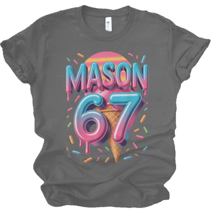 Mason 67 Meme Ice Cream Baseball Drip Unisex Jersey T-Shirt