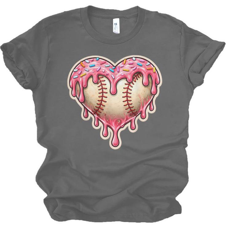 Melting Baseball Drip Heart Softball Player Lover Ice Cream Unisex Jersey T-Shirt Melting Baseball Drip Heart Softball Player Lover Ice Cream Unisex Jersey T-Shirt