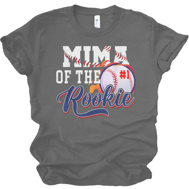 Mima Rookie Of Year 1st Birthday Baseball Theme Matching Unisex Jersey T-Shirt