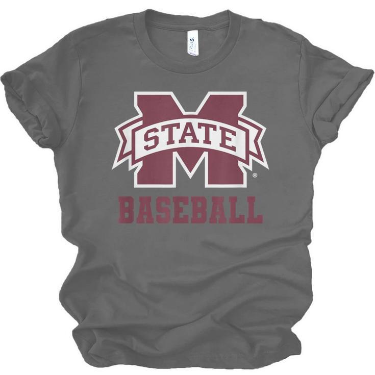 Mississippi State Baseball Bulldogs NCAA MS16 Unisex Jersey T-Shirt Mississippi State Baseball Bulldogs NCAA MS16 Unisex Jersey T-Shirt