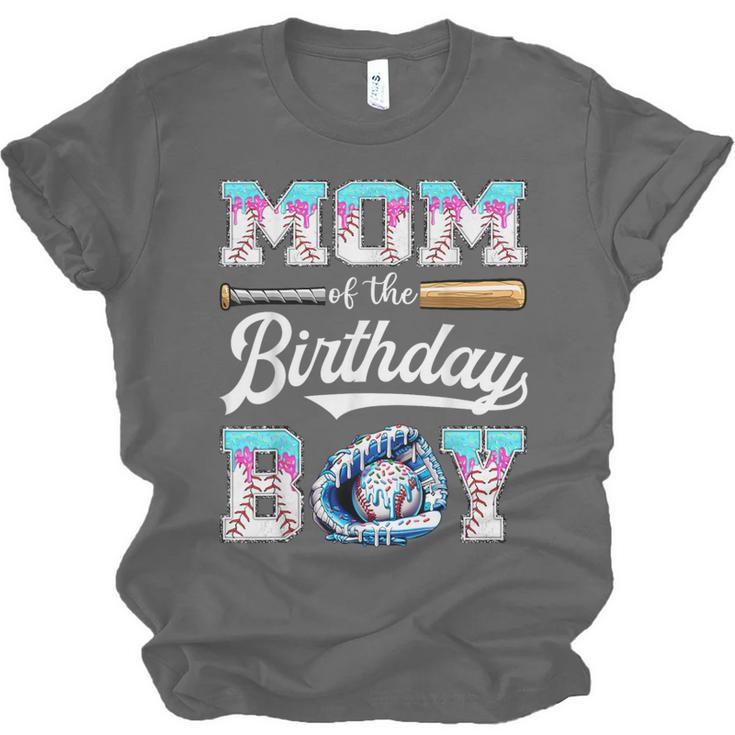 Mom Of The Birthday Boy Baseball Ice Cream Drip Matching Unisex Jersey T-Shirt Mom Of The Birthday Boy Baseball Ice Cream Drip Matching Unisex Jersey T-Shirt