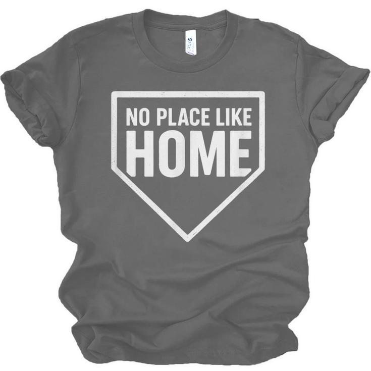 No Place Like Home Baseball Home Plate Unisex Jersey T-Shirt No Place Like Home Baseball Home Plate Unisex Jersey T-Shirt