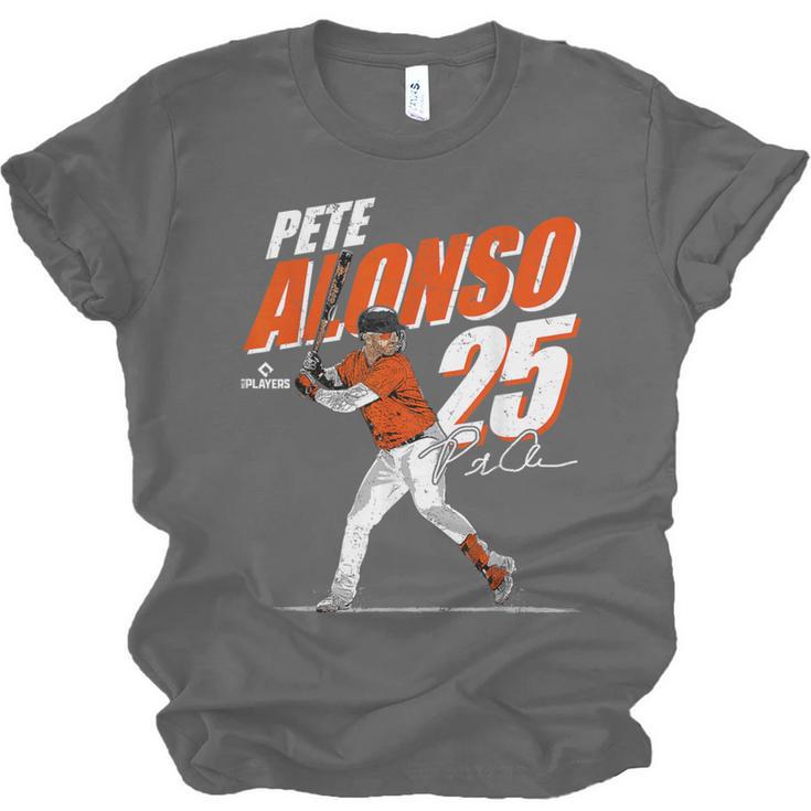 Pete Alonso Baltimore Baseball Players MLBPAL201M Unisex Jersey T-Shirt Pete Alonso Baltimore Baseball Players MLBPAL201M Unisex Jersey T-Shirt