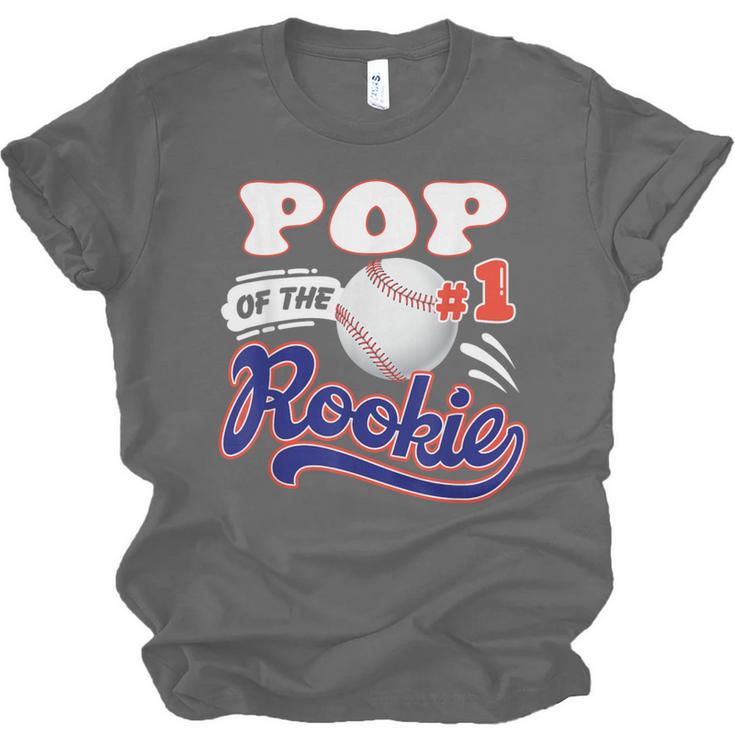 Pop Rookie Of Year 1st Birthday Baseball Theme Matching Unisex Jersey T-Shirt Pop Rookie Of Year 1st Birthday Baseball Theme Matching Unisex Jersey T-Shirt