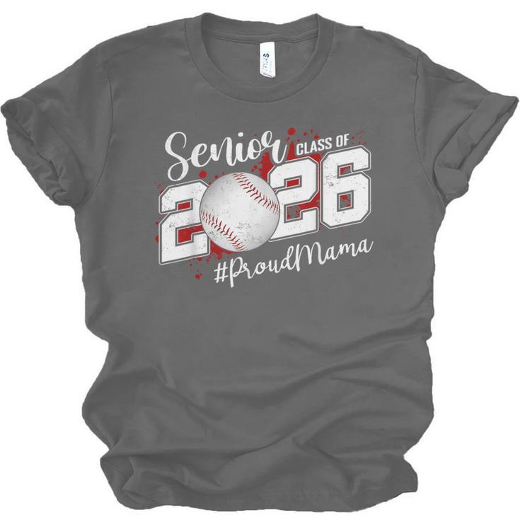 Proud Mama Of A 2026 Senior Baseball Graduation Mom Unisex Jersey T-Shirt Proud Mama Of A 2026 Senior Baseball Graduation Mom Unisex Jersey T-Shirt