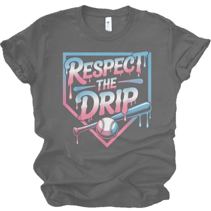 Respect The Drip Baseball Player Unisex Jersey T-Shirt Respect The Drip Baseball Player Unisex Jersey T-Shirt