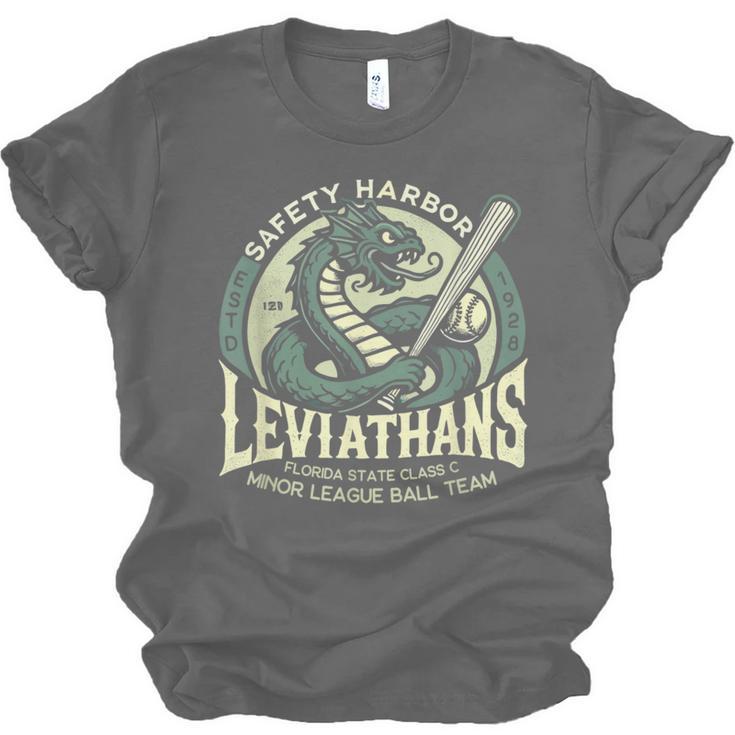 Safety Harbor Leviathans Retro Baseball Monster Unisex Jersey T-Shirt Safety Harbor Leviathans Retro Baseball Monster Unisex Jersey T-Shirt