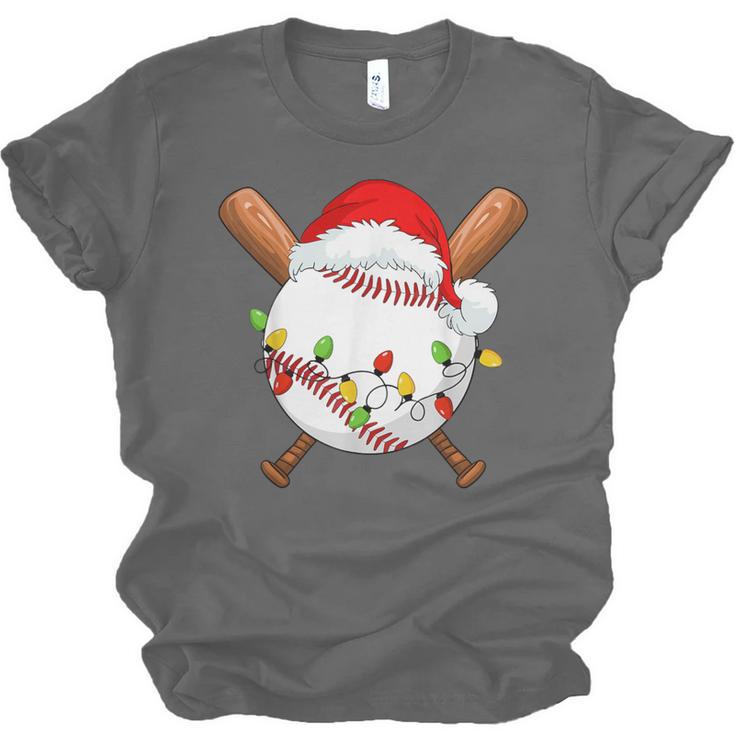 Santa Sports For Men Boys Christmas Baseball Player Unisex Jersey T-Shirt Santa Sports For Men Boys Christmas Baseball Player Unisex Jersey T-Shirt