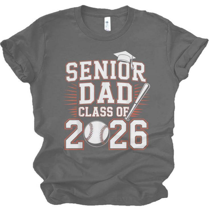 Senior Dad Class Of 2026 Graduate Baseball 2026 Graduation Unisex Jersey T-Shirt Senior Dad Class Of 2026 Graduate Baseball 2026 Graduation Unisex Jersey T-Shirt
