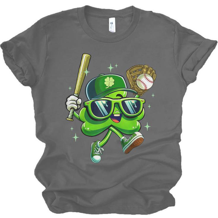 Shamrock Lucky Clover Baseball Patricks Day Family Matching Unisex Jersey T-Shirt Shamrock Lucky Clover Baseball Patricks Day Family Matching Unisex Jersey T-Shirt