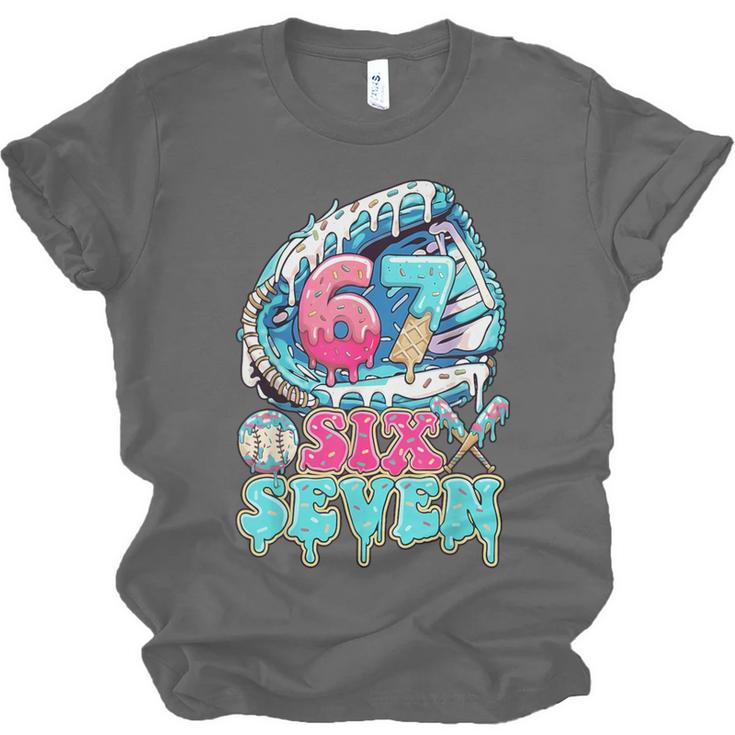 Six Seven 67 Ice Cream Drip Baseball For Boy Kids Youth Unisex Jersey T-Shirt Six Seven 67 Ice Cream Drip Baseball For Boy Kids Youth Unisex Jersey T-Shirt