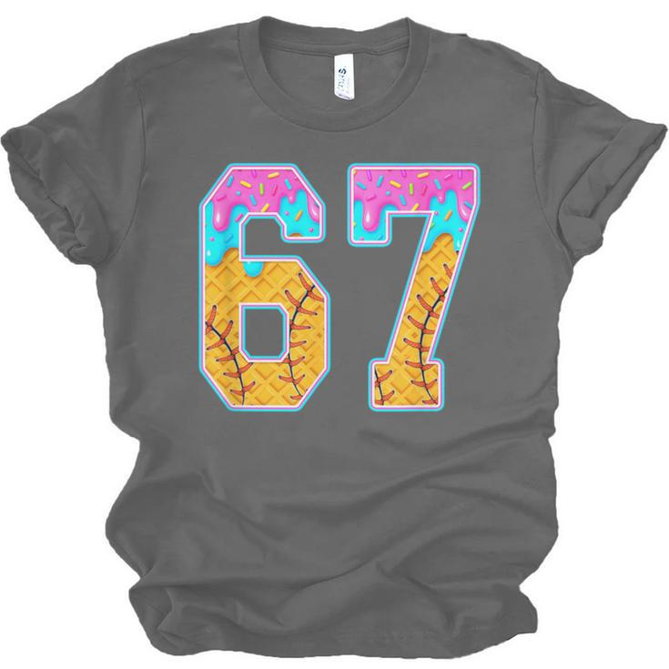 Six Seven Baseball Drip Unisex Jersey T-Shirt Six Seven Baseball Drip Unisex Jersey T-Shirt