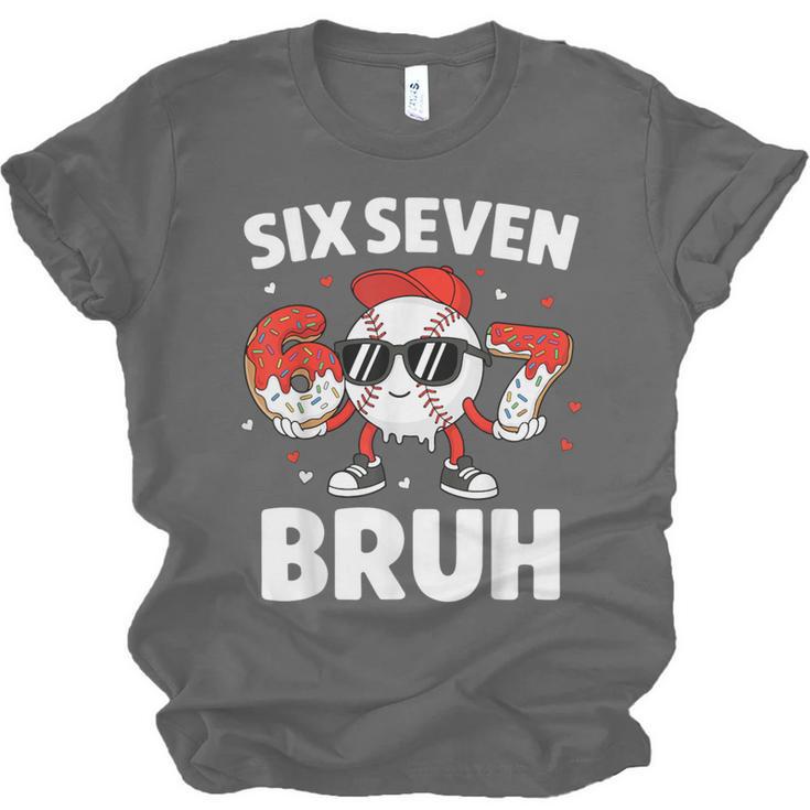 Six Seven Bruh Valentines Baseball Kids 67 Valentine Boys Unisex Jersey T-Shirt Six Seven Bruh Valentines Baseball Kids 67 Valentine Boys Unisex Jersey T-Shirt