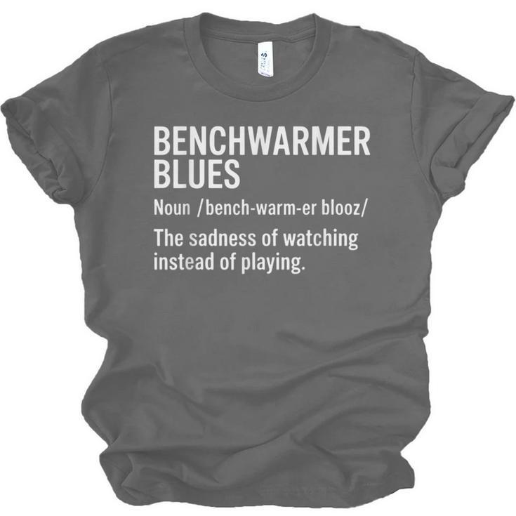 Sport Definition Baseball Soccer Benchwarmer Blues Unisex Jersey T-Shirt