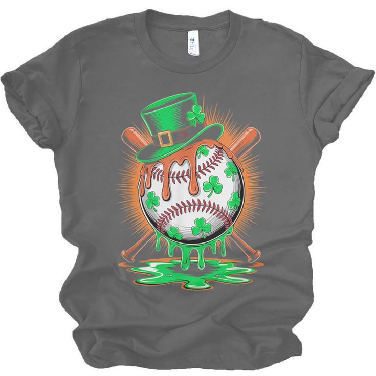 St Patrick Day Baseball Drip Ice Cream Kids Boys Men Unisex Jersey T-Shirt St Patrick Day Baseball Drip Ice Cream Kids Boys Men Unisex Jersey T-Shirt