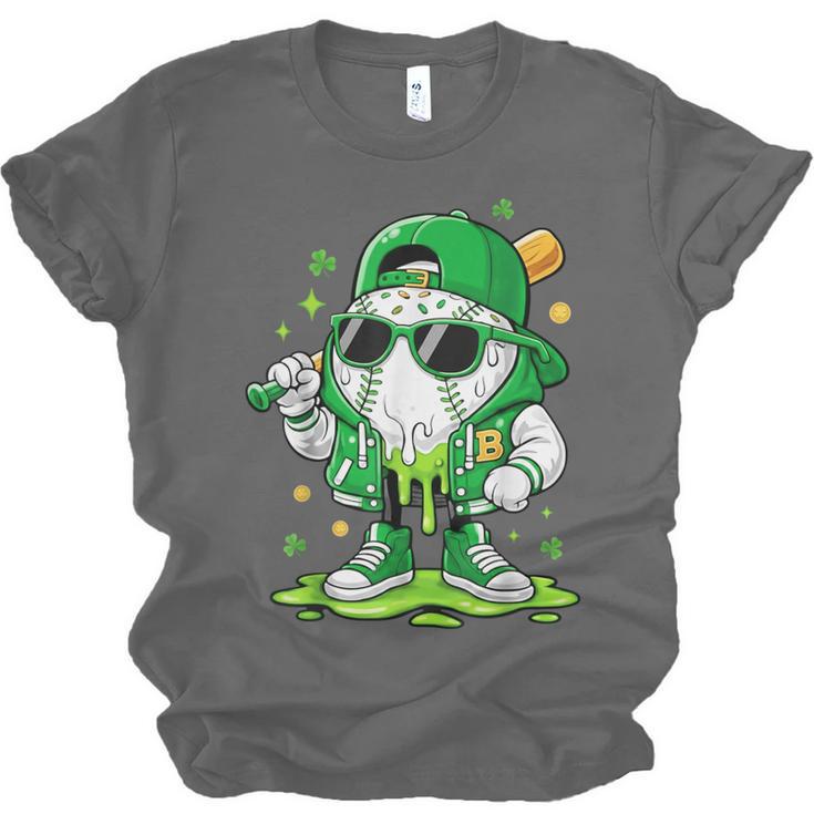 St Patrick Day Baseball Drip Ice Cream Men Boys Kids Unisex Jersey T-Shirt St Patrick Day Baseball Drip Ice Cream Men Boys Kids Unisex Jersey T-Shirt