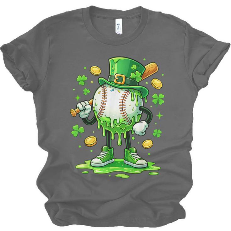 St Patrick Day Baseball Drip Ice Cream Baseball Unisex Jersey T-Shirt St Patrick Day Baseball Drip Ice Cream Baseball Unisex Jersey T-Shirt